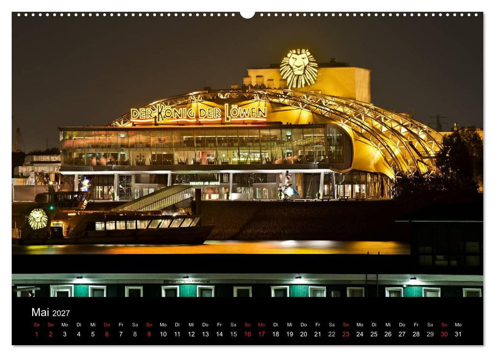 Hamburgs Nächte (CALVENDO Wandkalender 2027)