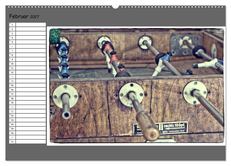 Der Charme der 60er Jahre (CALVENDO Wandkalender 2027)