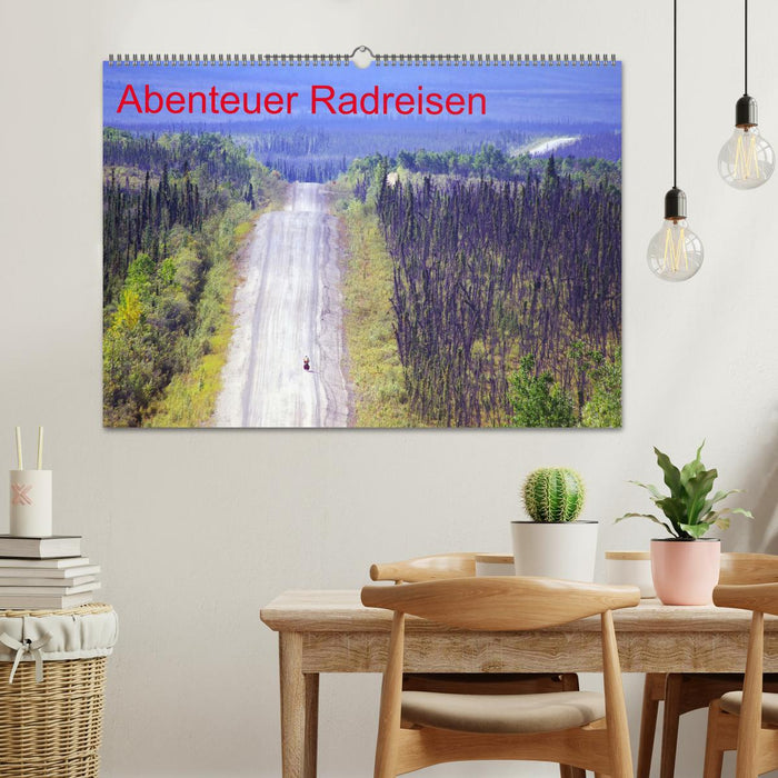 Abenteuer Radreisen (CALVENDO Wandkalender 2027)