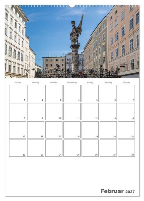 Bezauberndes SALZBURG / Terminplaner (CALVENDO Premium Wandkalender 2027)