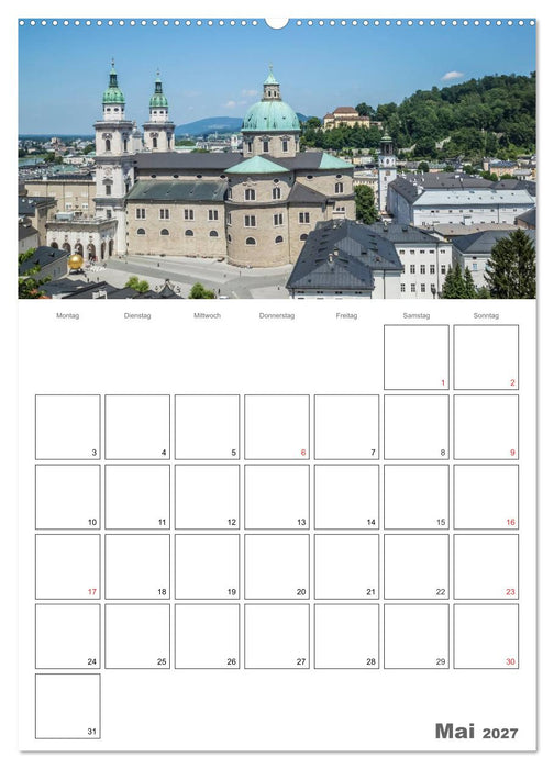 Bezauberndes SALZBURG / Terminplaner (CALVENDO Premium Wandkalender 2027)