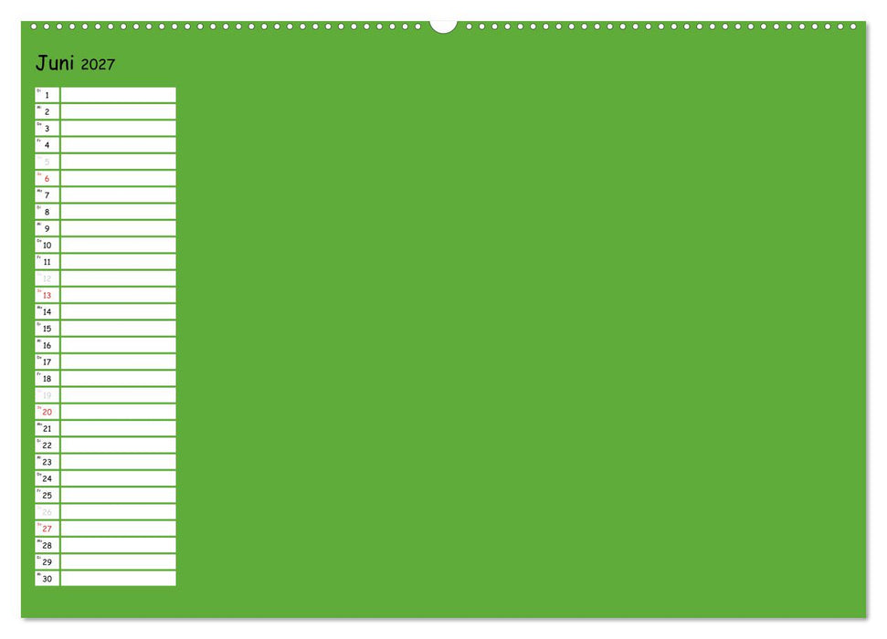 Bunter Bastelkalender (CALVENDO Wandkalender 2027)