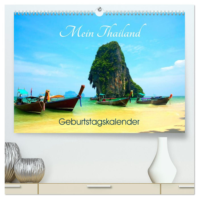 Mein Thailand - Geburtstagskalender (CALVENDO Premium Wandkalender 2027)