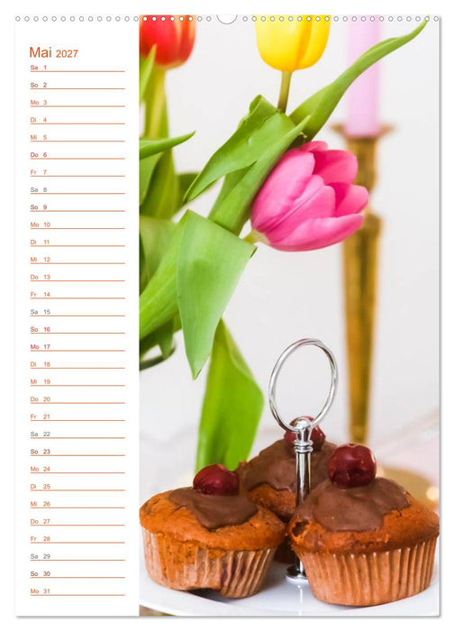 Köstliche Kaffeespezialitäten (CALVENDO Wandkalender 2027)