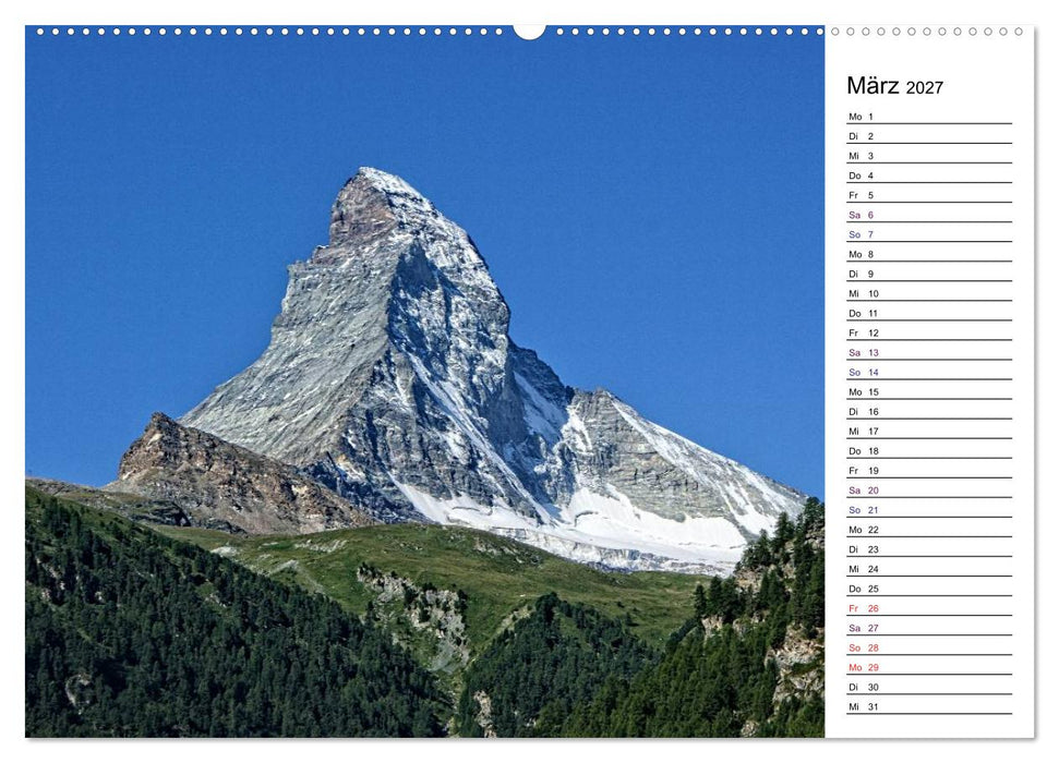 Matterhorn. Der Berg der Berge (CALVENDO Premium Wandkalender 2027)