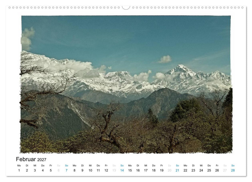 NEPAL GREAT HIMALAYA TRAIL - KULTUR ROUTE (CALVENDO Wandkalender 2027)