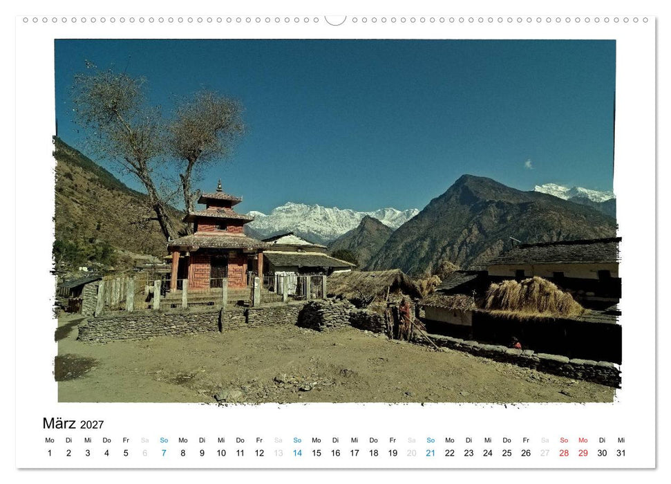 NEPAL GREAT HIMALAYA TRAIL - KULTUR ROUTE (CALVENDO Wandkalender 2027)