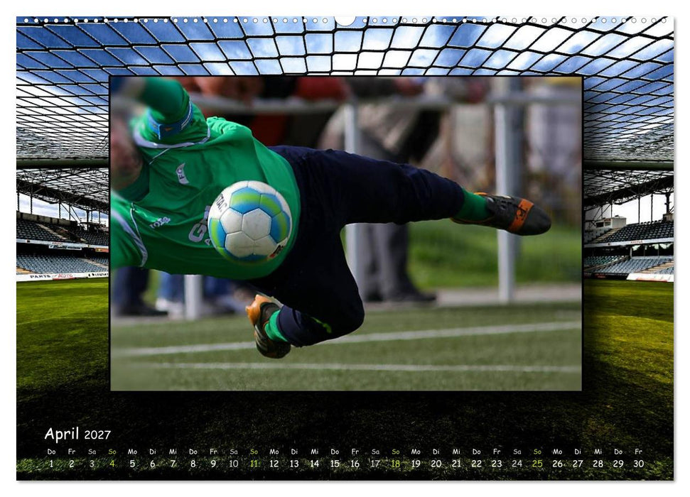 Fußball regiert die Welt (CALVENDO Premium Wandkalender 2027)