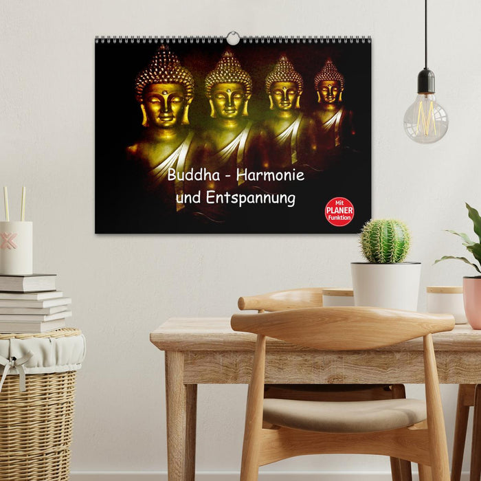Buddha - Harmonie und Entspannung (CALVENDO Wandkalender 2027)