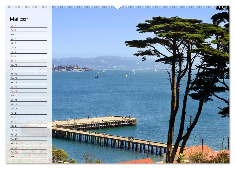SAN FRANCISCO Traumstadt in Kalifornien (CALVENDO Wandkalender 2027)