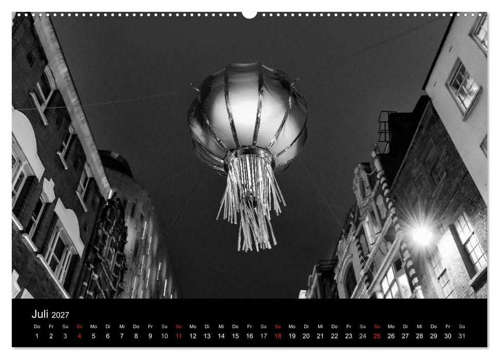 Unterwegs in London (CALVENDO Premium Wandkalender 2027)