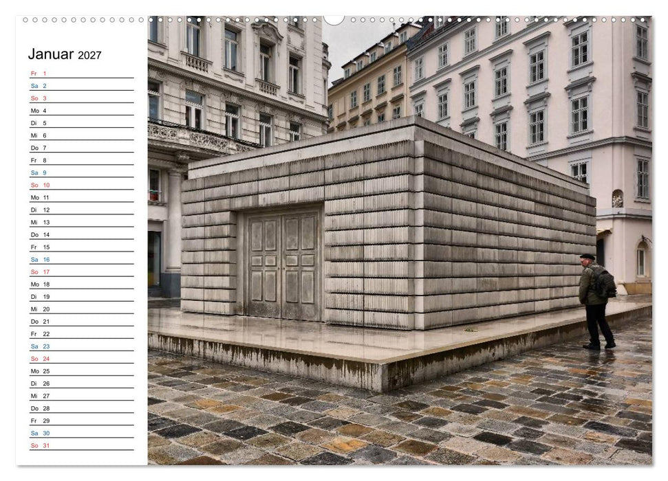 Wien - Österreichs charmante Hauptstadt (CALVENDO Wandkalender 2027)