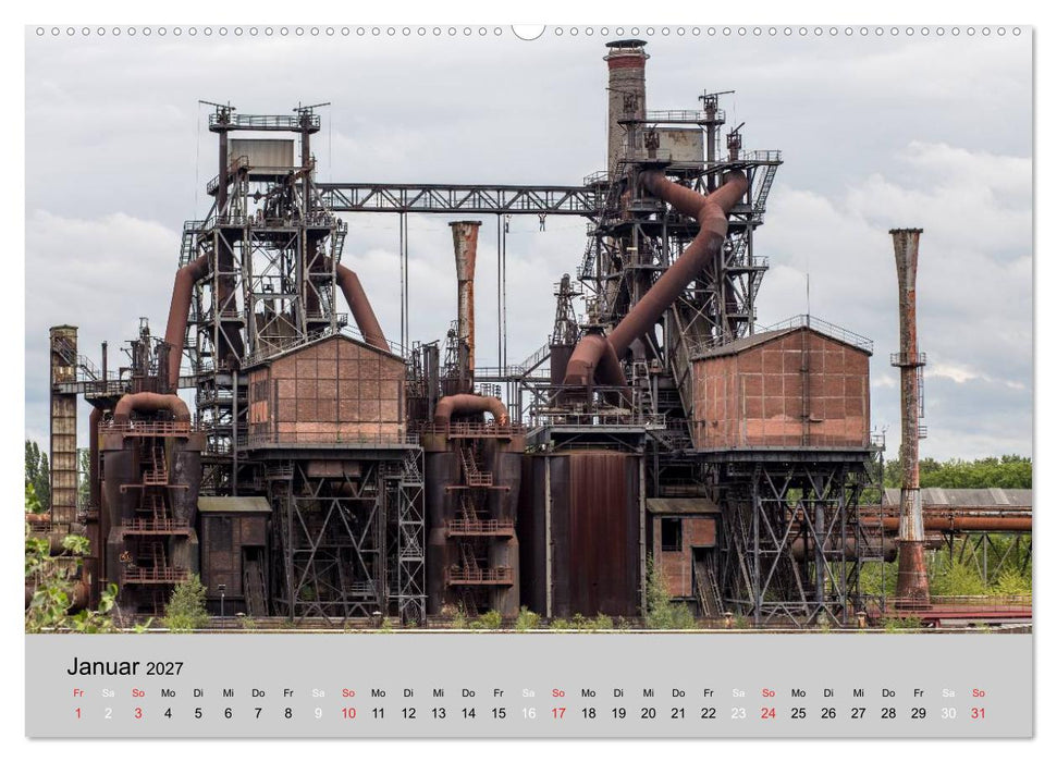 Ruhrgebiets-Impressionen 2027 (CALVENDO Premium Wandkalender 2027)