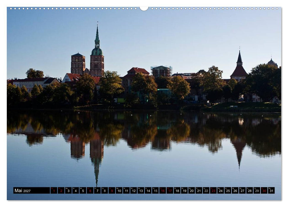 Ostseeperle Stralsund (CALVENDO Wandkalender 2027)
