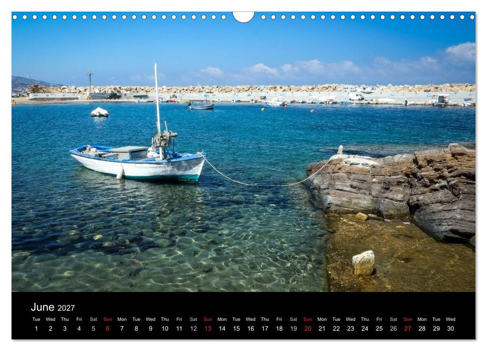 The Greek Island Of Ikaria (CALVENDO Monthly Calendar 2027)