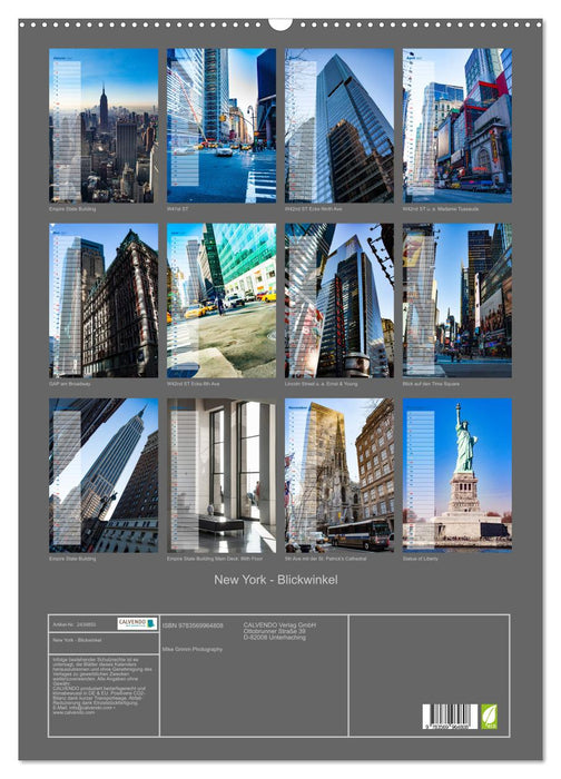 New York - Blickwinkel (CALVENDO Wandkalender 2027)