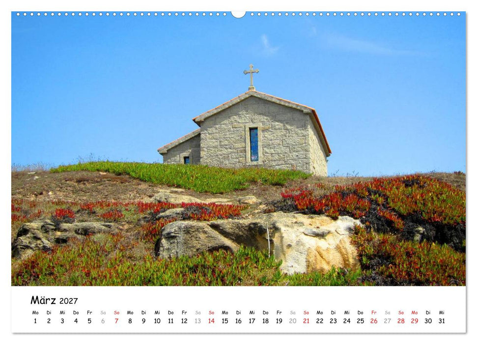 Jakobsweg - Camino Portugues (CALVENDO Premium Wandkalender 2027)