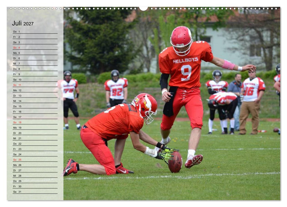 Sport. American Football (CALVENDO Premium Wandkalender 2027)