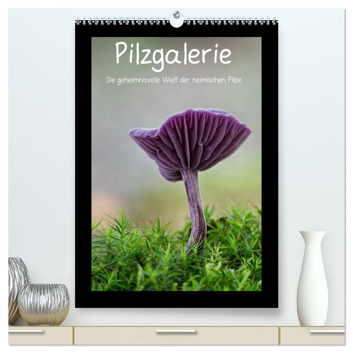 Pilzgalerie - Die geheimnisvolle Welt der heimischen Pilze (CALVENDO Premium Wandkalender 2027)