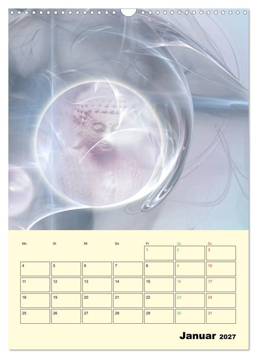 Buddhismus (CALVENDO Wandkalender 2027)