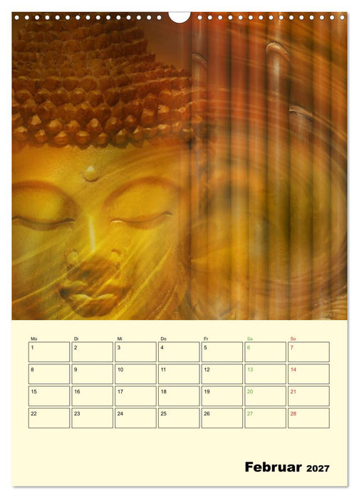 Buddhismus (CALVENDO Wandkalender 2027)