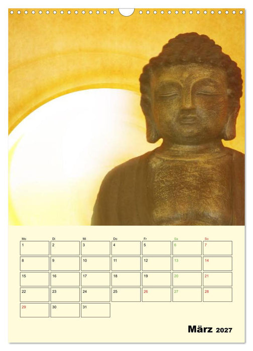 Buddhismus (CALVENDO Wandkalender 2027)
