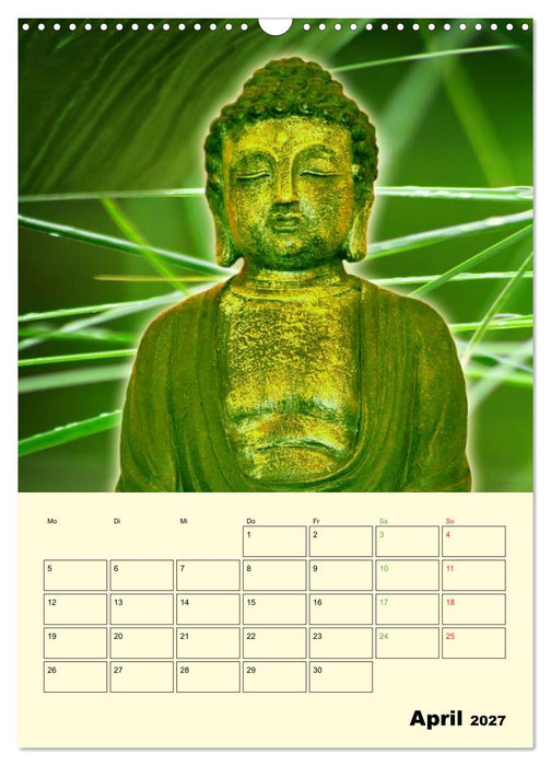 Buddhismus (CALVENDO Wandkalender 2027)