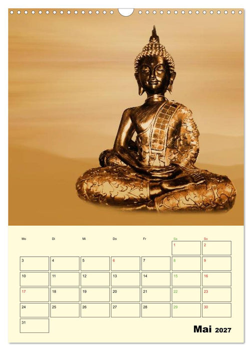 Buddhismus (CALVENDO Wandkalender 2027)