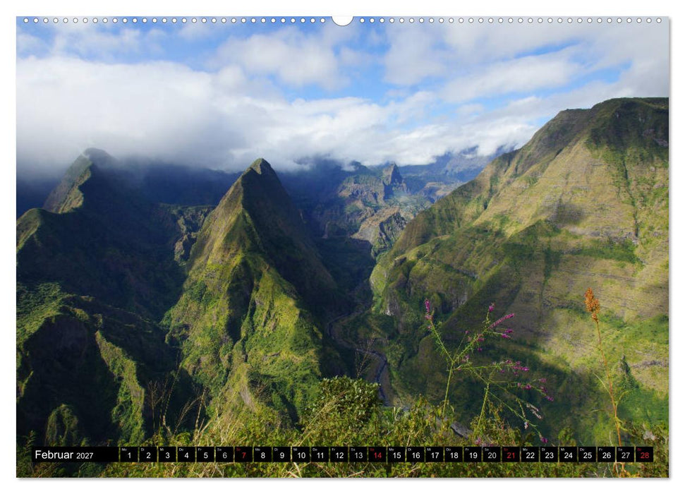 La Réunion - Paradies im indischen Ozean (CALVENDO Premium Wandkalender 2027)
