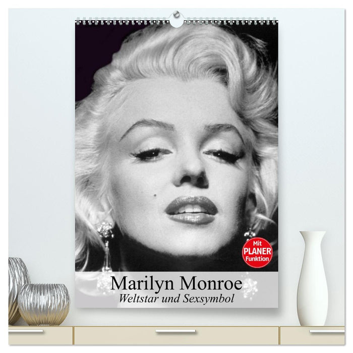 Marilyn Monroe. Weltstar und Sexsymbol (CALVENDO Premium Wandkalender 2027)