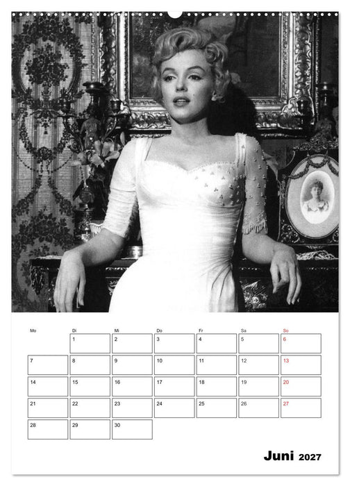 Marilyn Monroe. Weltstar und Sexsymbol (CALVENDO Premium Wandkalender 2027)
