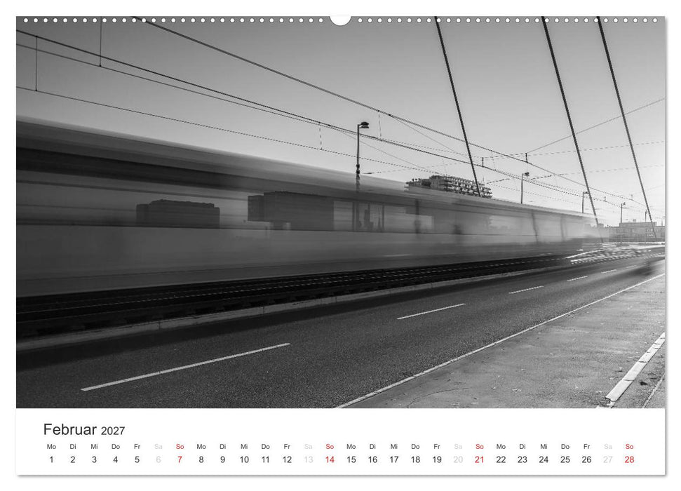 Köln - monochrome Ansichten (CALVENDO Wandkalender 2027)