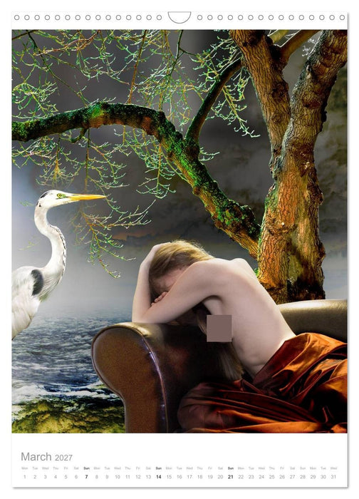 An Erotic Expedition to the World of Female Reveries (CALVENDO Monthly Calendar 2027)