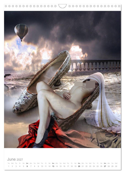 An Erotic Expedition to the World of Female Reveries (CALVENDO Monthly Calendar 2027)