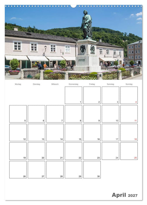 Bezauberndes SALZBURG / Terminplaner (CALVENDO Wandkalender 2027)
