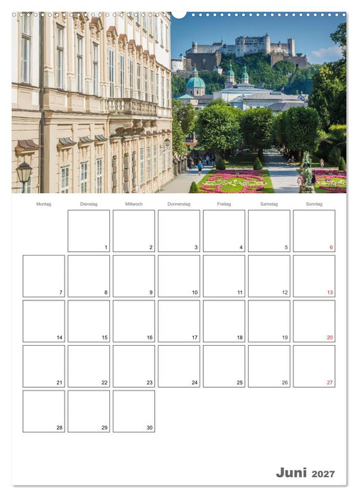 Bezauberndes SALZBURG / Terminplaner (CALVENDO Wandkalender 2027)