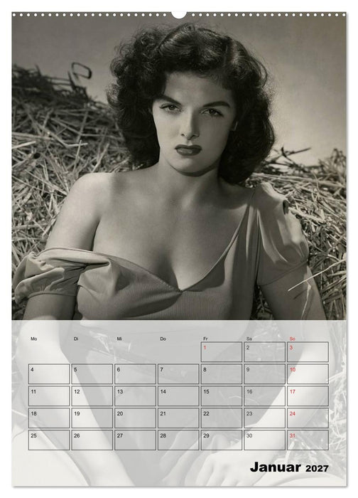 Filmstars der goldenen Leinwandjahre (CALVENDO Wandkalender 2027)