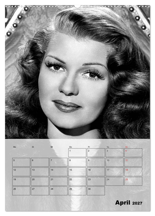 Filmstars der goldenen Leinwandjahre (CALVENDO Wandkalender 2027)