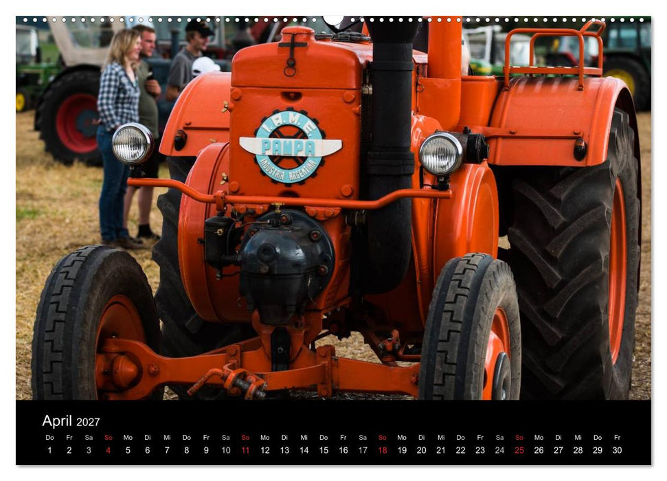 Treckertreff in Esperde (CALVENDO Premium Wandkalender 2027)