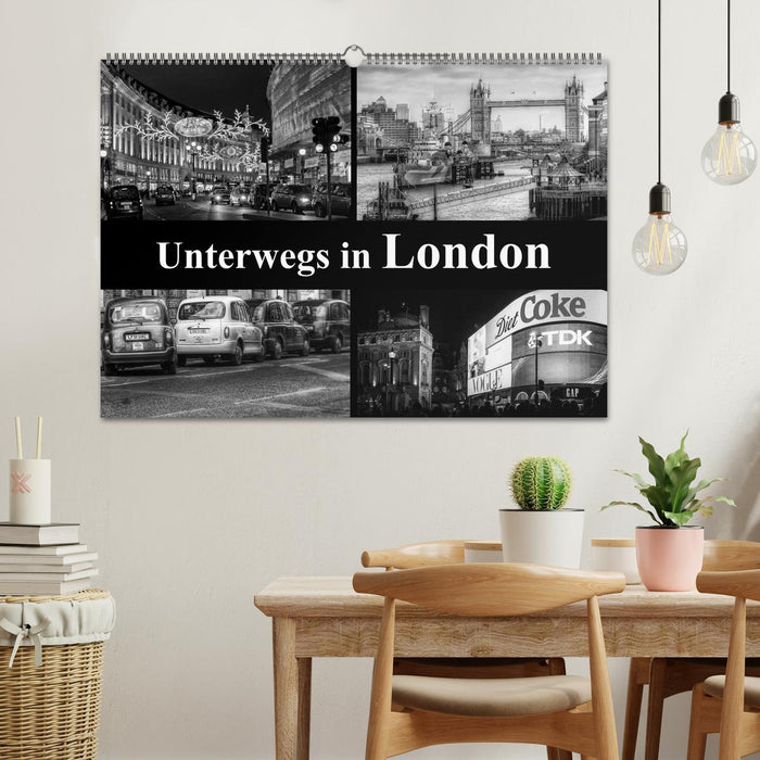 Unterwegs in London (CALVENDO Wandkalender 2027)