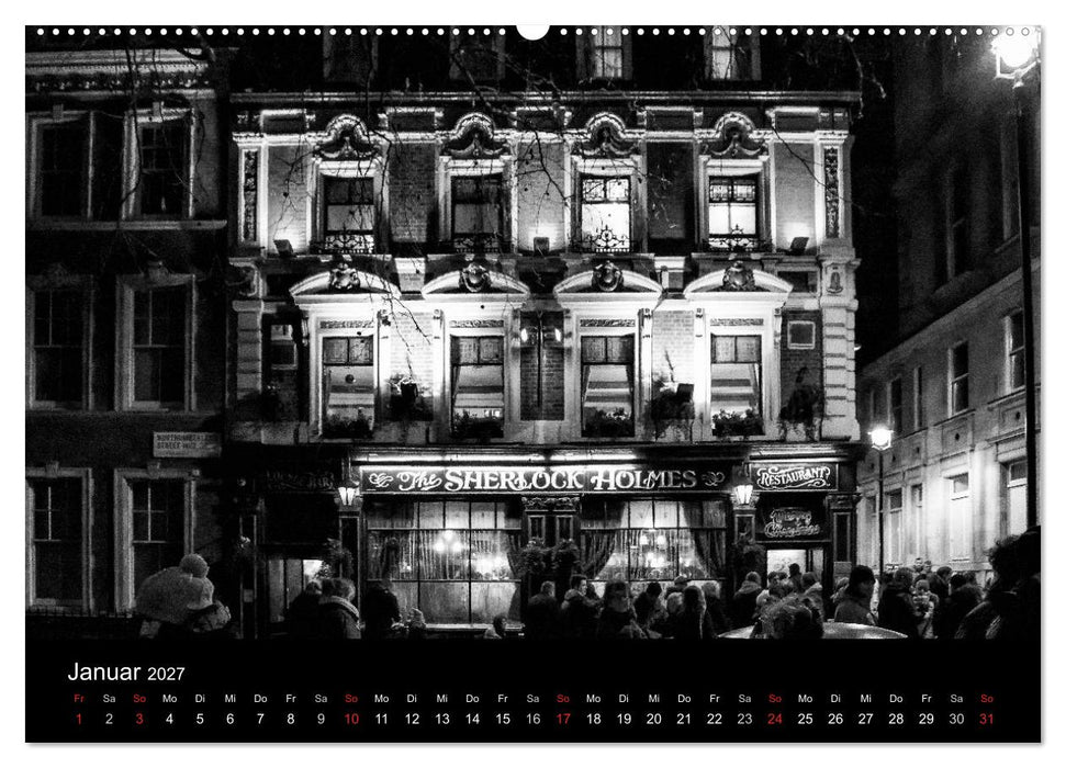 Unterwegs in London (CALVENDO Wandkalender 2027)