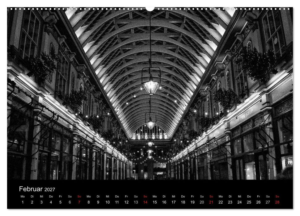 Unterwegs in London (CALVENDO Wandkalender 2027)