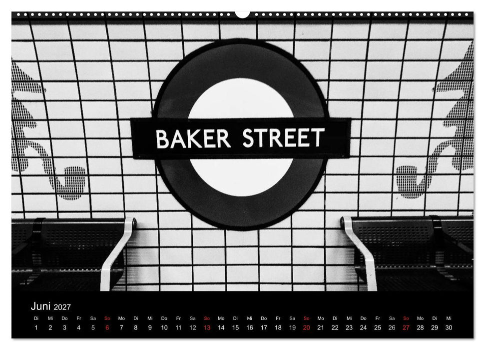 Unterwegs in London (CALVENDO Wandkalender 2027)