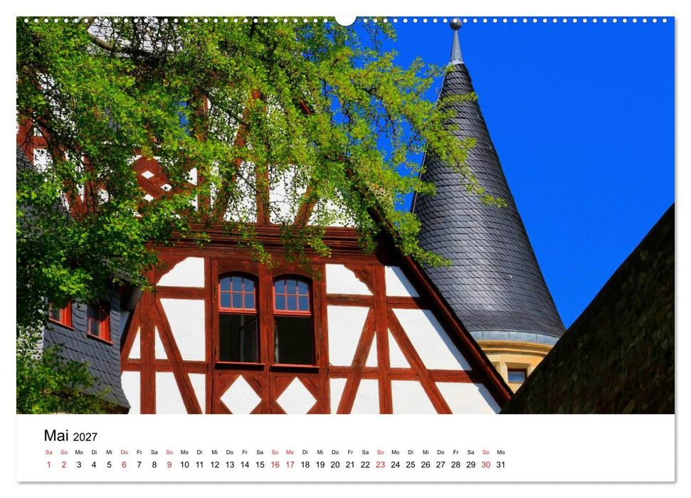Deutschlands Burgen - Burgen, Schlösser und Ruinen (CALVENDO Premium Wandkalender 2027)