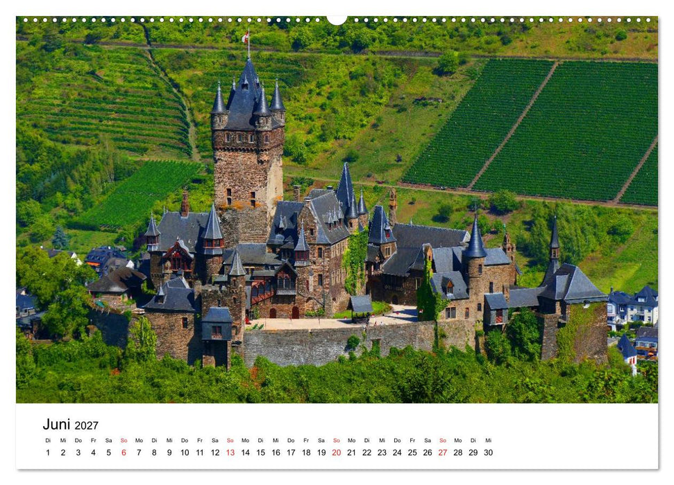 Deutschlands Burgen - Burgen, Schlösser und Ruinen (CALVENDO Premium Wandkalender 2027)