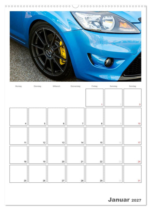 Tuning Power Planer (CALVENDO Premium Wandkalender 2027)