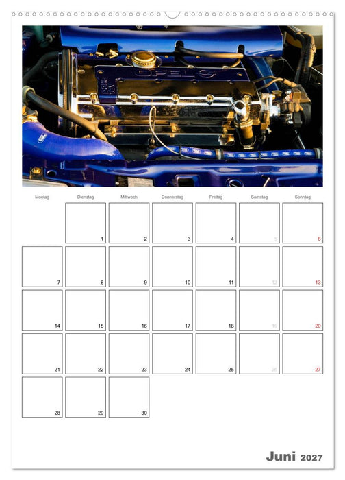 Tuning Power Planer (CALVENDO Premium Wandkalender 2027)