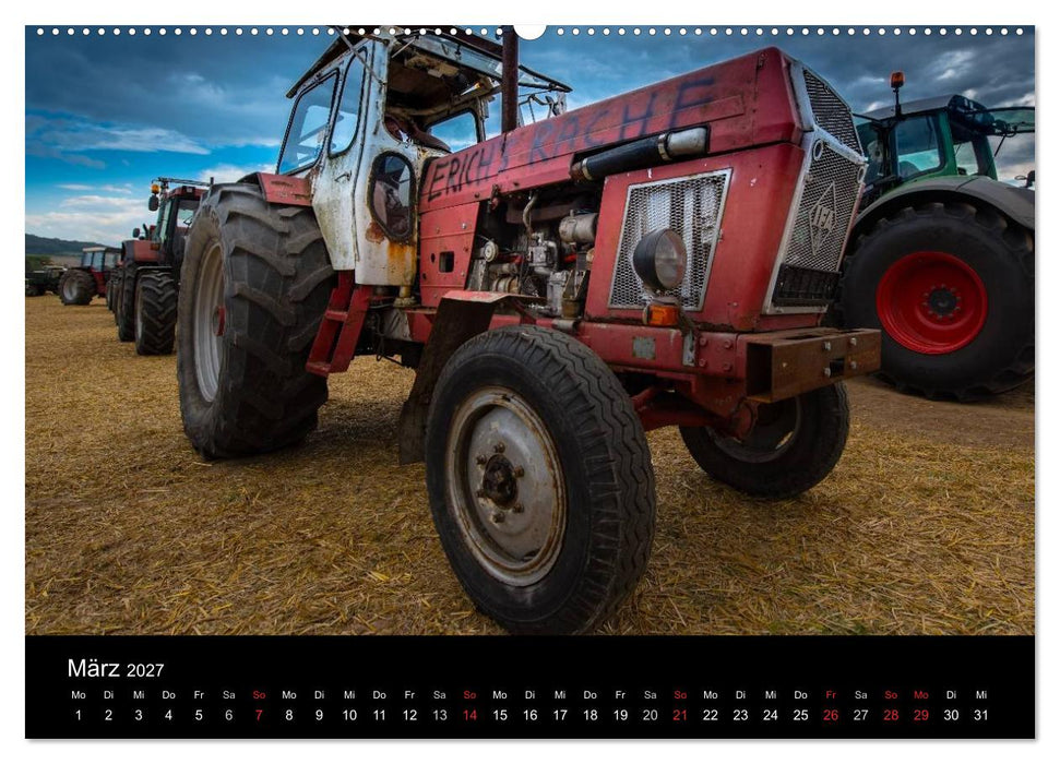 Treckertreff in Esperde (CALVENDO Wandkalender 2027)