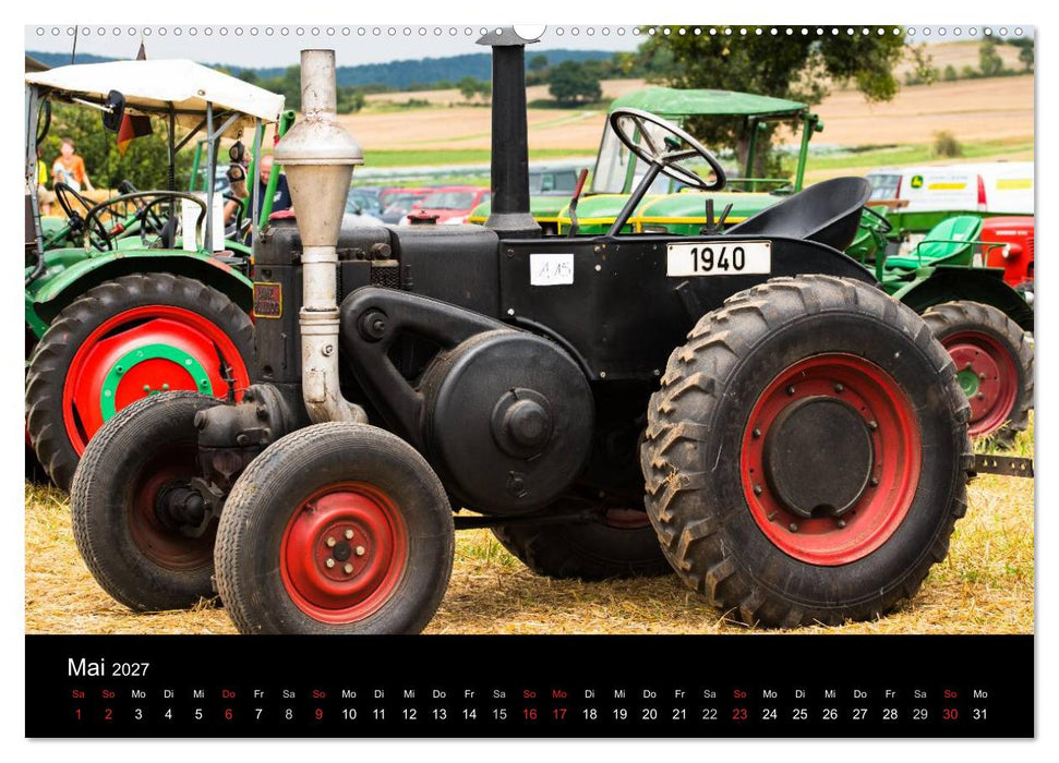 Treckertreff in Esperde (CALVENDO Wandkalender 2027)
