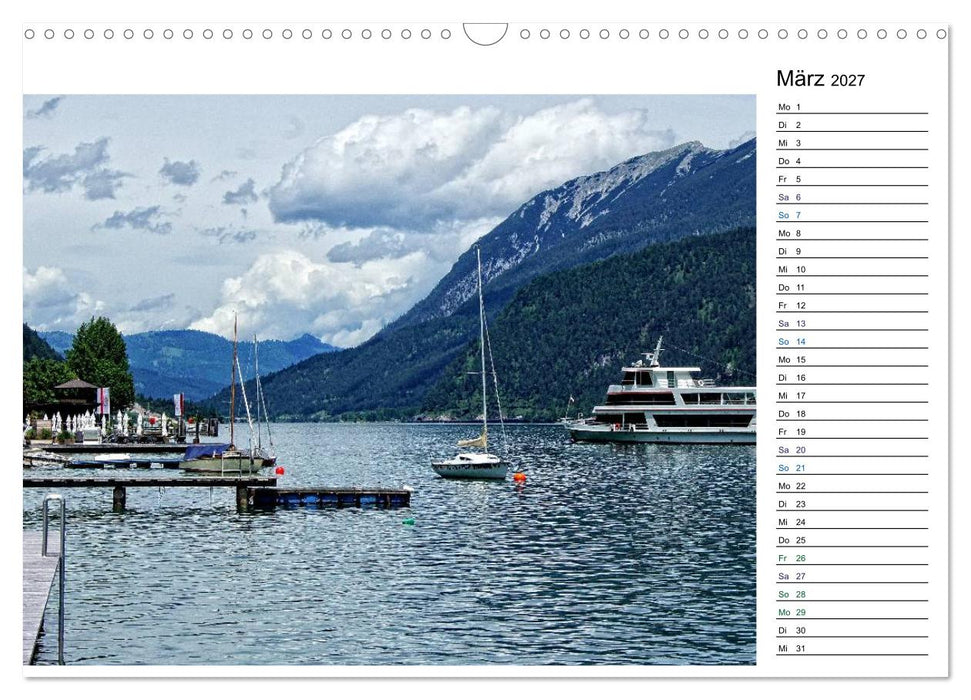 Pertisau am Achensee (CALVENDO Wandkalender 2027)
